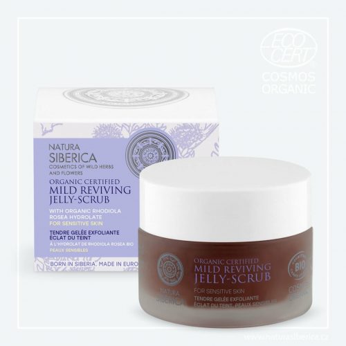 Natura Siberica Jemný osvěžující gelový peeling pro citlivou pleť 50 ml Natura Siberica