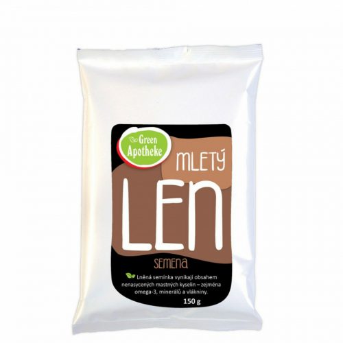 Green Apotheke Len hnědý mletý 150 g Green Apotheke