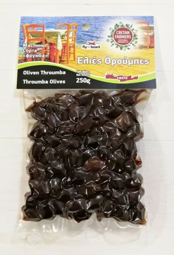 Cretan Farmers Krétské olivy Thrumbes marinované 250 g Cretan Farmers